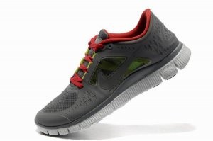 Nike Free 5.0 V4 Mens Shoes Grey Red